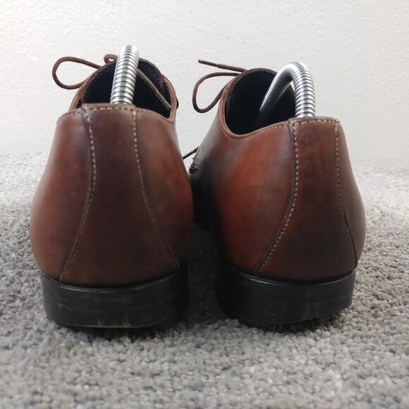 To Boot New York Adam Derrick Mens Size 8 Shoes Brown Leather Lace Up Oxford - Picture 8 of 12